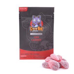 Doobie Snacks – 500mg CBD Gummies – Cherry