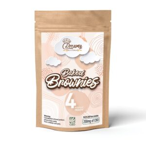 Dreamy Delite Edibles Baked Brownies 200mg CBD