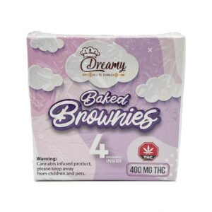 Dreamy Delite Edibles Baked Brownies 400mg