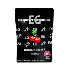 Exquisite Gummies – Cherry – 100mg