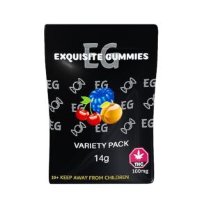 Exquisite Gummies – Variety Pack – 100mg