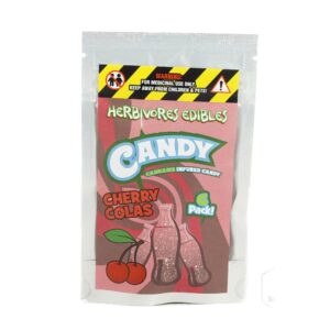 Herbivores Edibles – THC Cherry Colas – 150mg