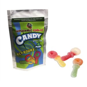 Herbivores Edibles – THC Sour Keys – 150mg