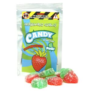 Herbivores Edibles – THC Strawbuzzies – 150mg