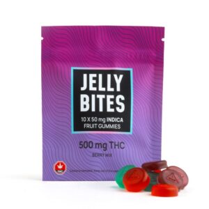 Jelly Bites – Berry Mix 500mg – Indica