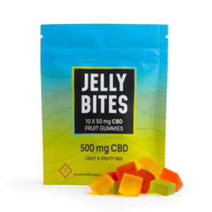 Jelly Bites – Light & Fruity Mix 500mg – CBD