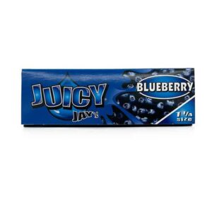 Juicy Jay’s- 1¼ Flavoured Hemp Rolling Papers – Blueberry