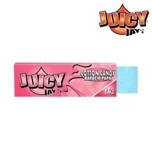 Juicy Jay’s – 1¼ Flavoured Hemp Rolling Papers – Cotton Candy