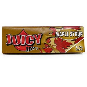 Juicy Jay’s- 1¼ Flavoured Hemp Rolling Papers – Maple Syrup
