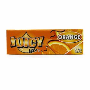 Juicy Jay’s – 1¼ Flavoured Hemp Rolling Papers – Orange