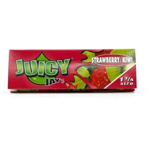 Juicy Jay’s- 1¼ Flavoured Hemp Rolling Papers – Strawberry Kiwi