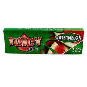 Juicy Jay’s – 1¼ Flavoured Hemp Rolling Papers – Watermelon