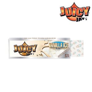 Juicy Jay’s – 1¼ Super Fine Flavoured Hemp Rolling Papers – Vanilla Ice