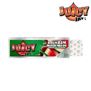 Juicy Jay’s – 1¼ Super Fine Flavoured Hemp Rolling Papers – Wham Bam Watermelon