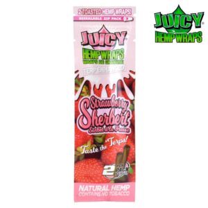 Juicy Jay’s – Hemp Wraps – Strawberry Sherbet