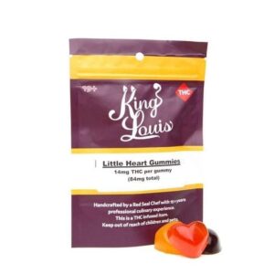 King Louis – Little Heart Gummies – 84mg THC