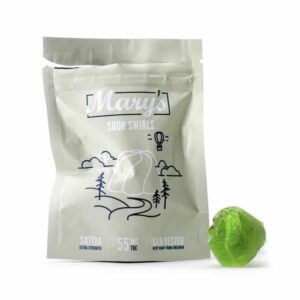 Mary’s Medibles – Sour Swirls – Sativa – 55mg
