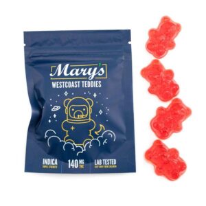Mary’s Medibles – Westcoast Teddies – Indica – 140mg