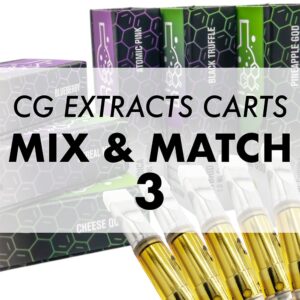 Mix & Match – CG Extracts Premium Cartridges 1ML – 3x