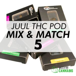 Mix & Match – Clouds Concentrates JUUL THC POD – 5x