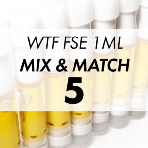 Mix & Match – WTF FSE Cartridges 1ML – 5x