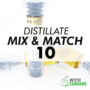 Mix & Match – CG Premium Extracts – THC Distillate Syringes 1ML – 10x