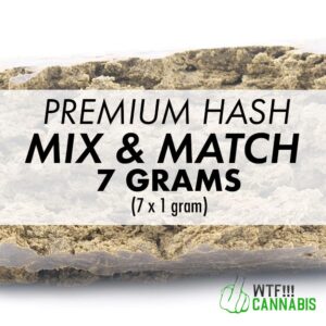 Mix & Match – WTF – Premium Hash – 7 Grams