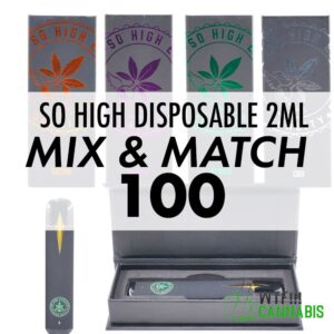 Mix & Match – So High Extracts Premium Disposable Pen 2ML – 100x