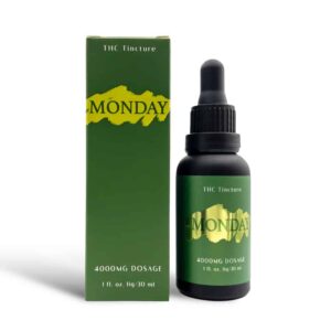 Monday – THC Tincture – 4000mg