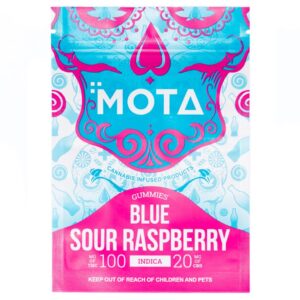 MOTA – Blue Raspberry Soda Bottles