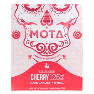 MOTA – Hard Candies – Cherry – 125mg THC