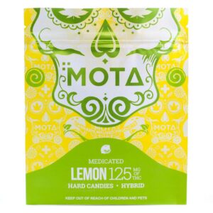 MOTA – Hard Candies – Lemon – 125mg THC