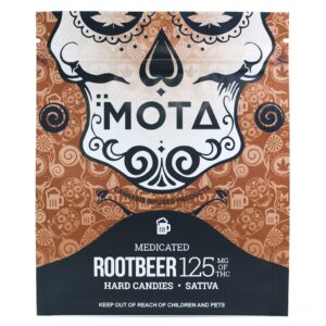MOTA – Hard Candies – Root Beer – 125mg THC