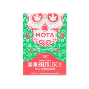 MOTA – Sour Belts – Wild Watermelon – 150mg THC