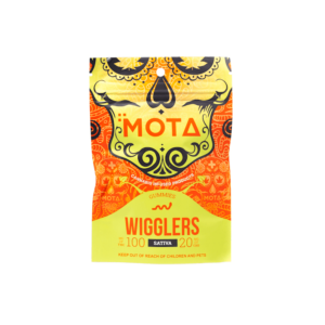 MOTA – Wigglers Gummies – Sativa – 100mg THC : 20mg CBD