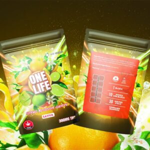 One Life Edibles – Citrus Blossom – 300mg THC Gummies