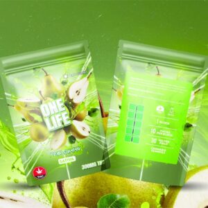One Life Edibles – Pear – 300mg THC Gummies