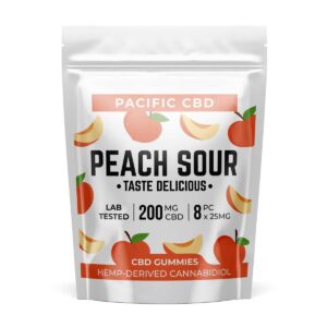 Pacific CBD – Peach Sour