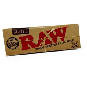 RAW – Classic Natural 1¼ Rolling Paper