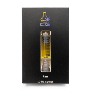 CG Premium Extracts – Raw THC Distillate Syringes – 1ML