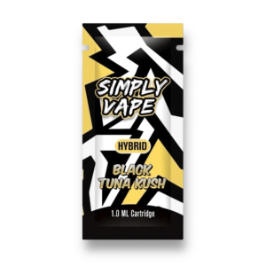 Simply Vapes – THC Cartridge – Black Tuna Kush – 1ML