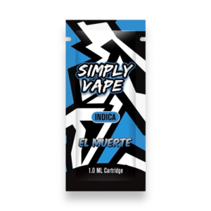 Simply Vapes – THC Cartridge – El Muerte – 1ML