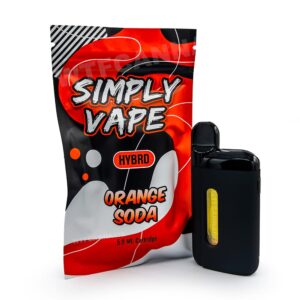 Simply Vapes – THC Disposable Pen – Orange Soda – 5ML