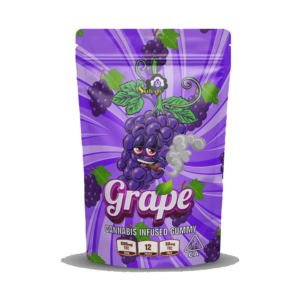 Sky High Edibles – Grape 600mg THC Gummies