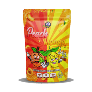 Sky High Edibles – Peach Mango 600mg THC Gummies
