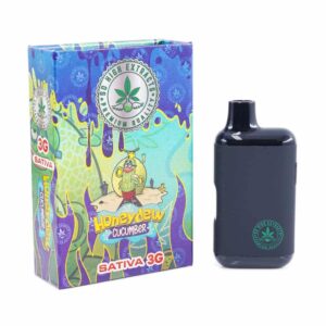 So High Extracts Premium Disposable Pen 3G THC – Honeydew Cucumber