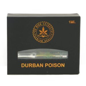 So High Extracts Premium Vape 1ML THC – Durban Poison