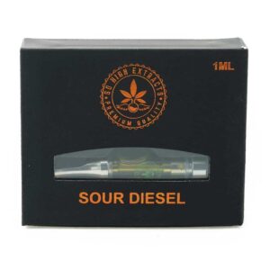 So High Extracts Premium Vape 1ML THC – Sour Diesel