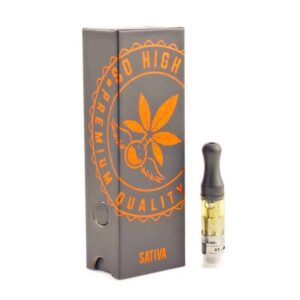 So High Extracts Premium Vape 1ML THC – Strawberry Cough Cartridge