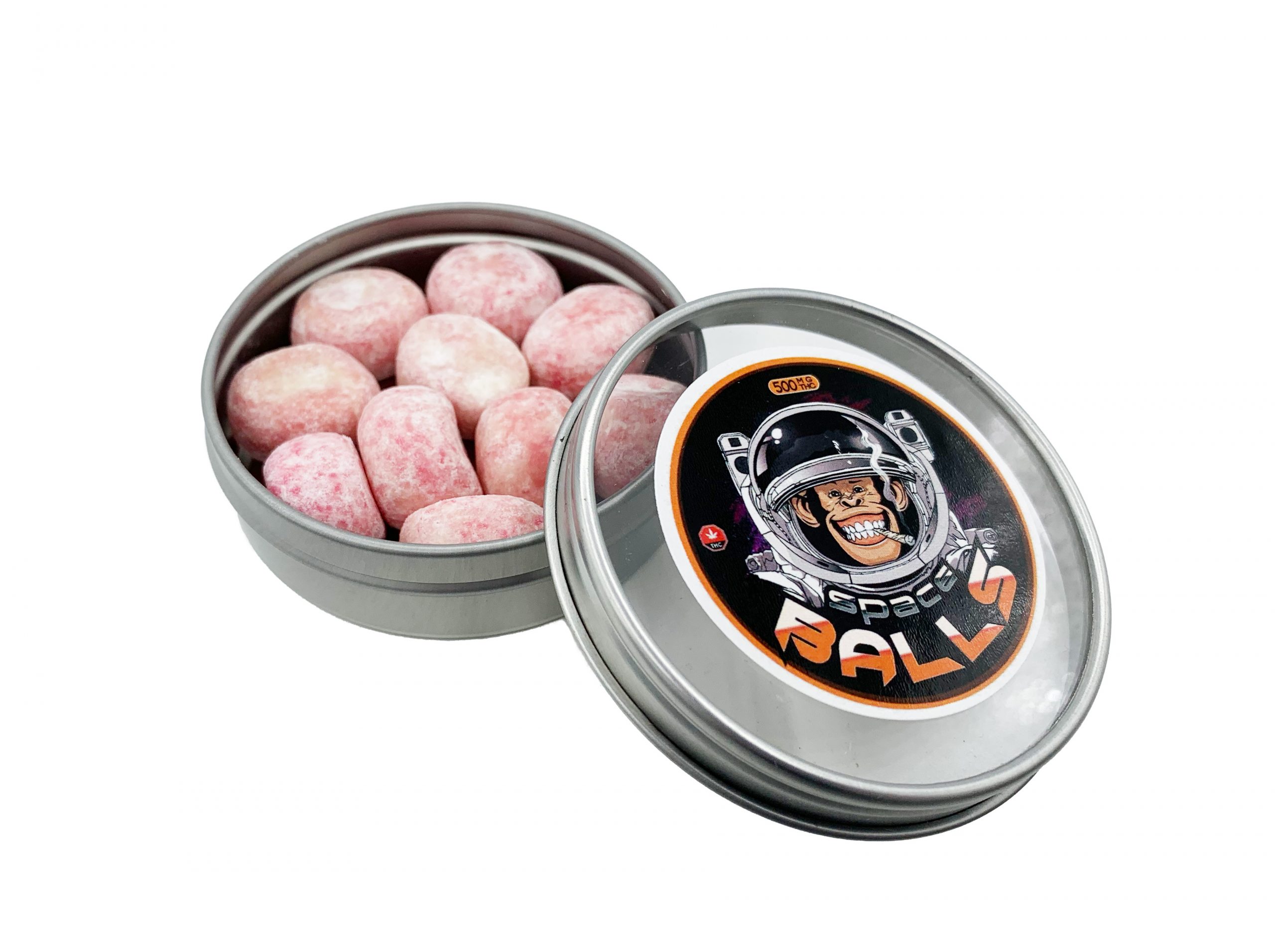 Space Balls – Cherry Bomb Chewable Candies – 500mg THC